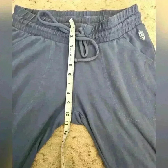 Free People Movement Womens Blue Sunny Skinny Mid Rise Sweat Pant Joggers S - Picture 9 of 11